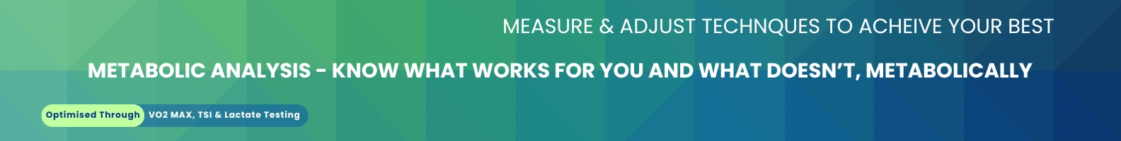 Metabolic analysis to achieve your performance needs as an athlete